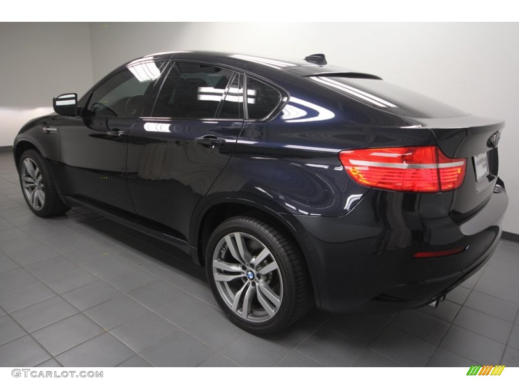 2012 X6 M  - Carbon Black Metallic / Silverstone II photo #5