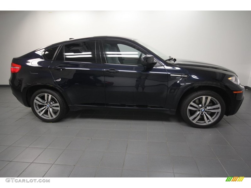 2012 X6 M  - Carbon Black Metallic / Silverstone II photo #7