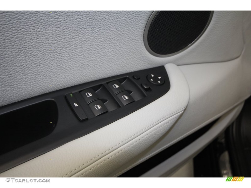 2012 X6 M  - Carbon Black Metallic / Silverstone II photo #16