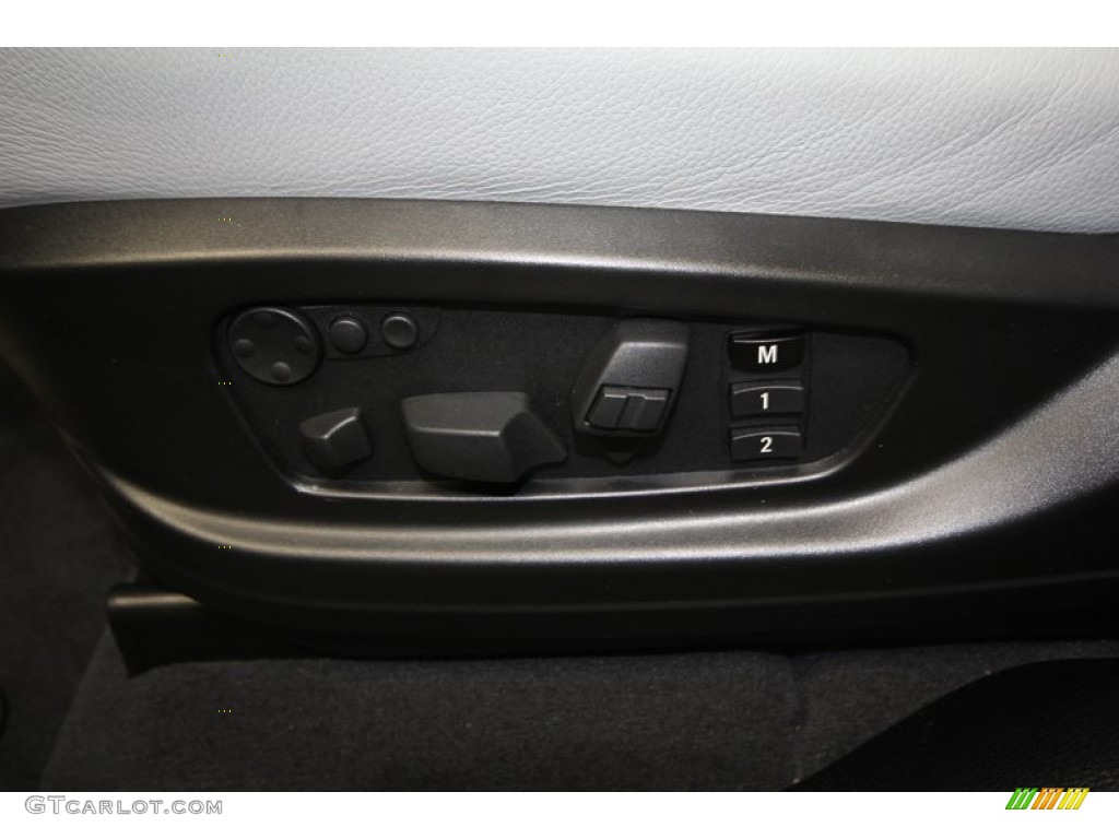 2012 X6 M  - Carbon Black Metallic / Silverstone II photo #17