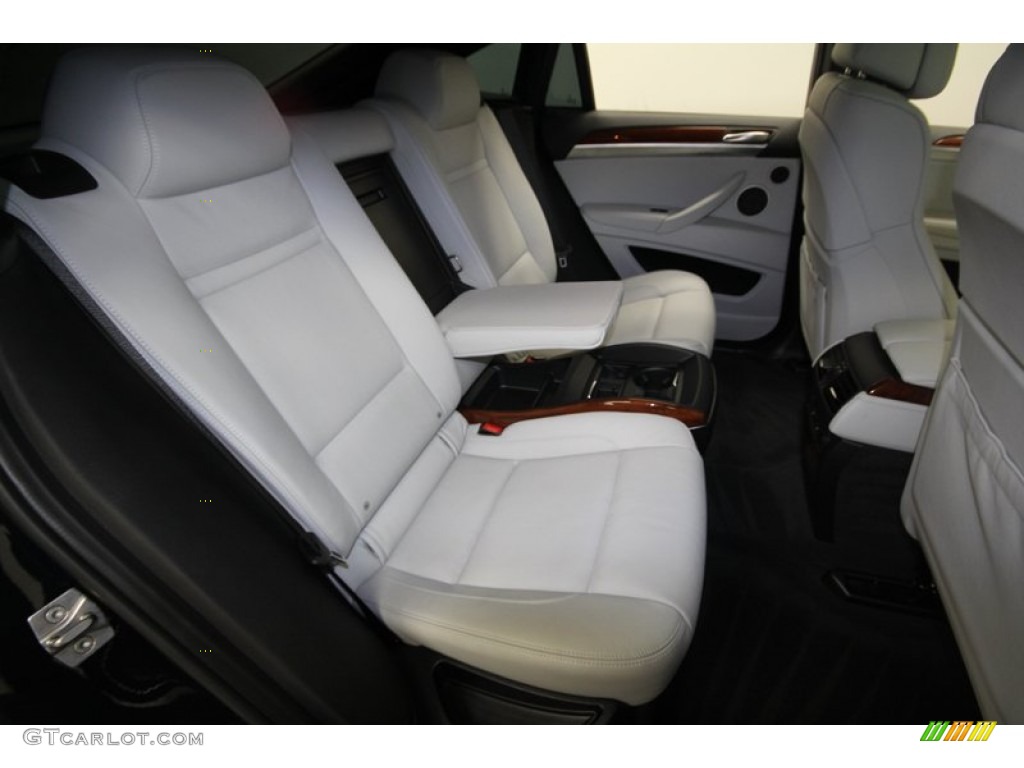 2012 BMW X6 M Standard X6 M Model Rear Seat Photo #67649128