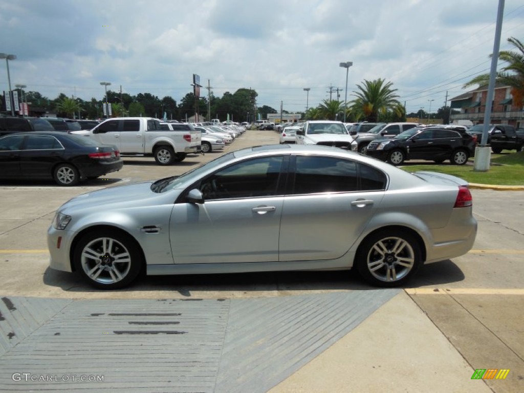 Maverick Silver Metallic 2009 Pontiac G8 Sedan Exterior Photo #67650058