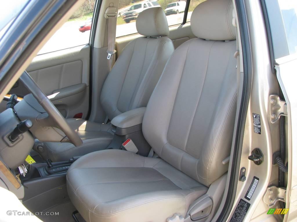 2006 Elantra Limited Sedan - Champagne Beige / Beige photo #9
