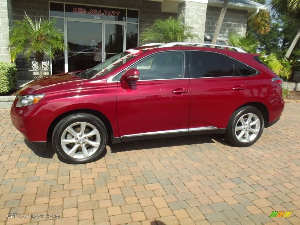 Matador Red Mica 2010 Lexus RX 350 Exterior Photo #67650823