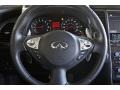 Graphite 2011 Infiniti FX 50 AWD Steering Wheel