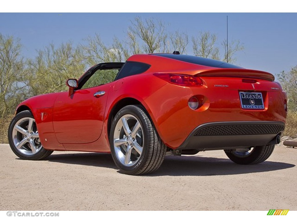 2009 Solstice Coupe - Brazen Orange / Ebony photo #11