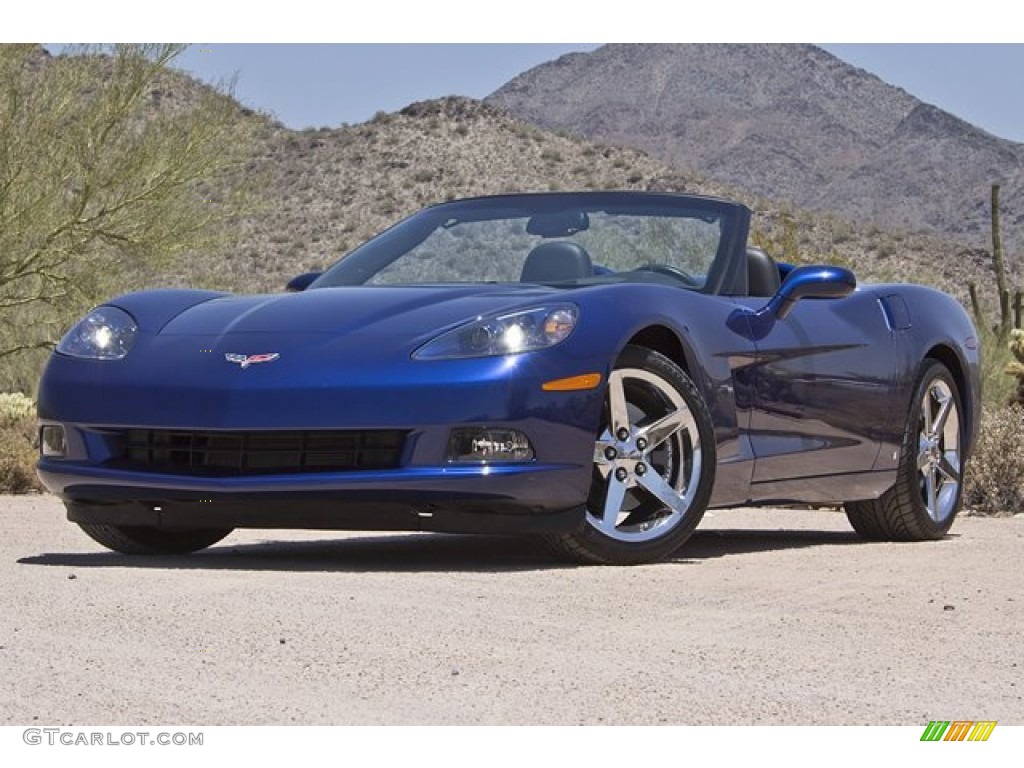 LeMans Blue Metallic 2007 Chevrolet Corvette Convertible Exterior Photo #67654266