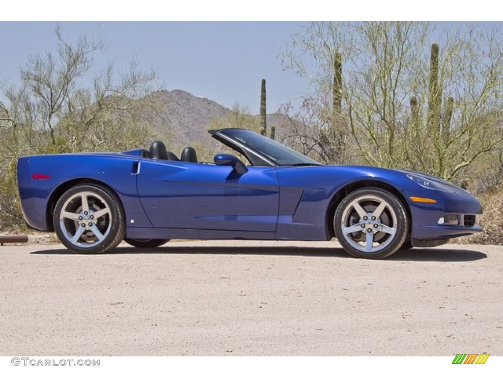 LeMans Blue Metallic 2007 Chevrolet Corvette Convertible Exterior Photo #67654306