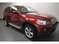 Vermilion Red Metallic 2010 BMW X5 xDrive35d Exterior
