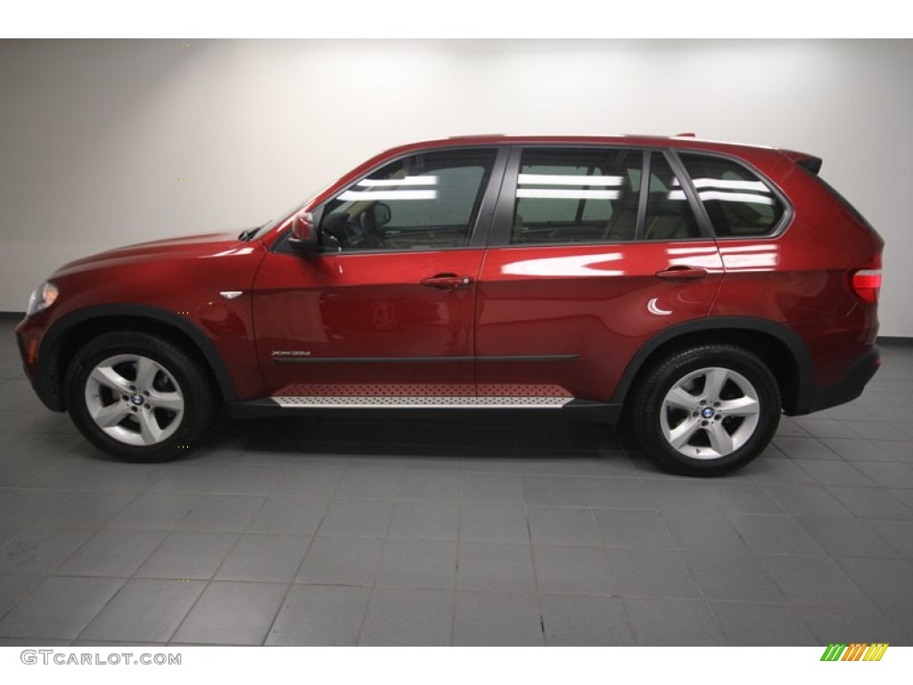Vermilion Red Metallic 2010 BMW X5 xDrive35d Exterior Photo #67654468