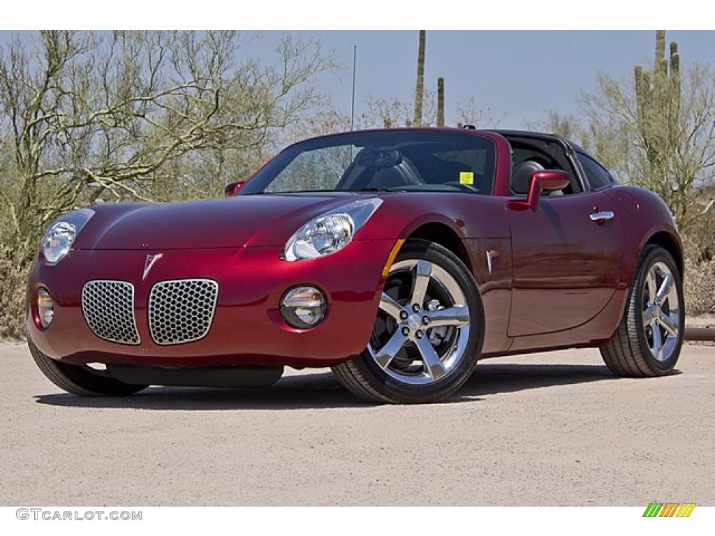 2009 Solstice Coupe - Wicked Ruby Red / Ebony photo #1