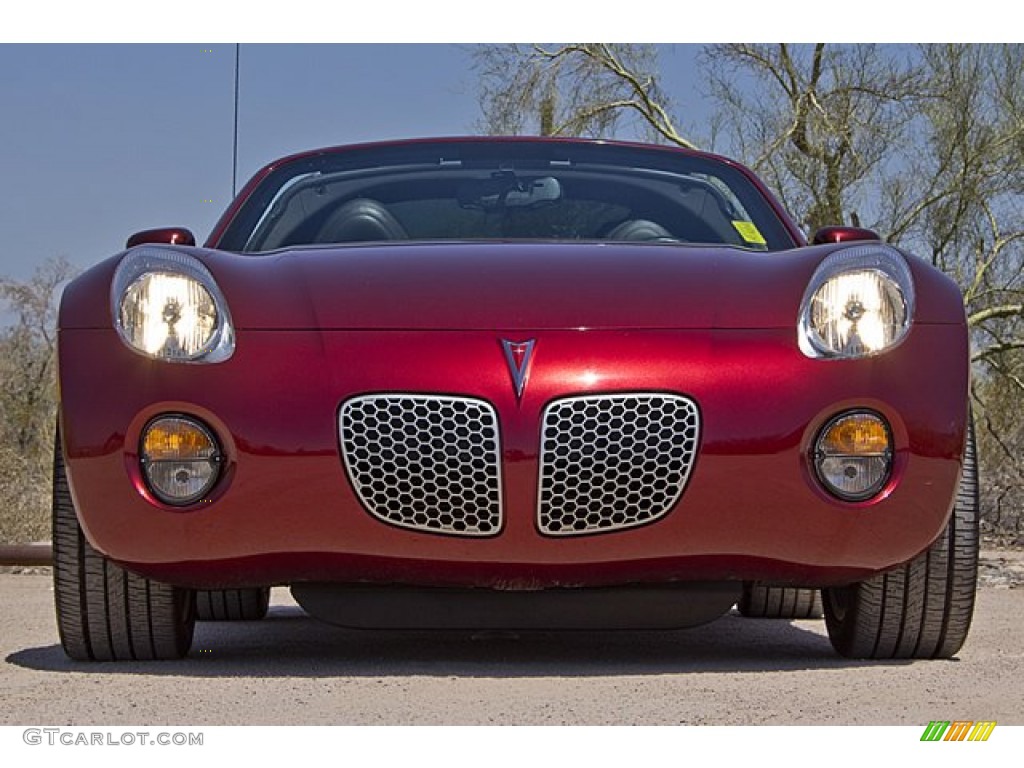 2009 Solstice Coupe - Wicked Ruby Red / Ebony photo #3