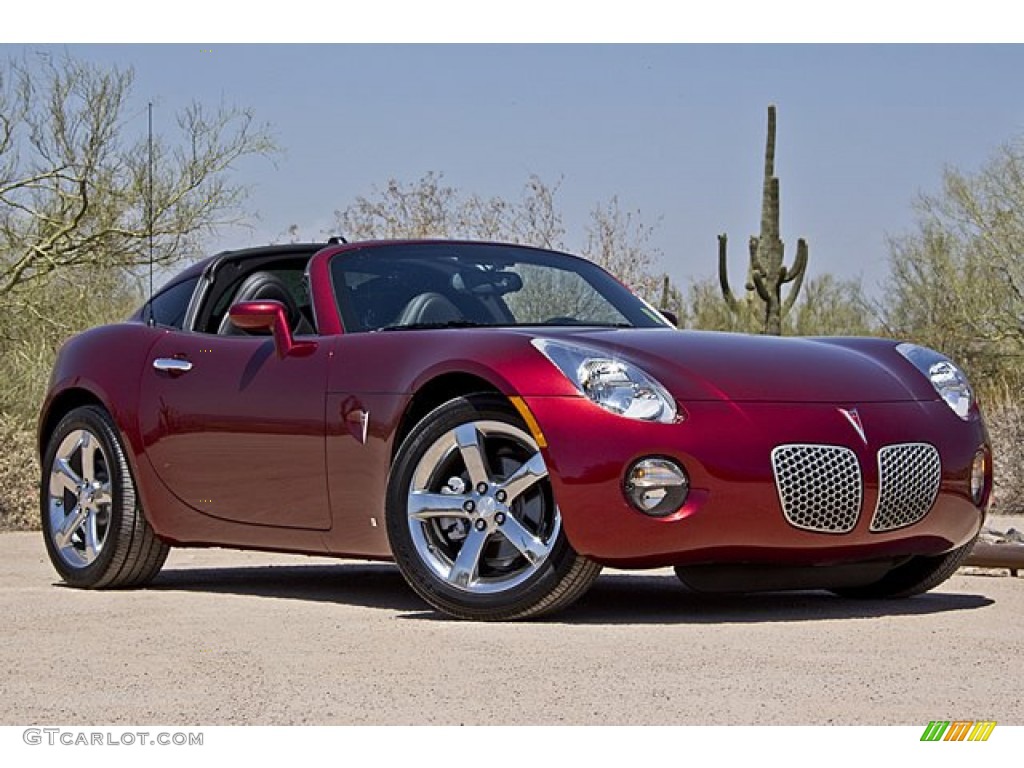 2009 Solstice Coupe - Wicked Ruby Red / Ebony photo #5