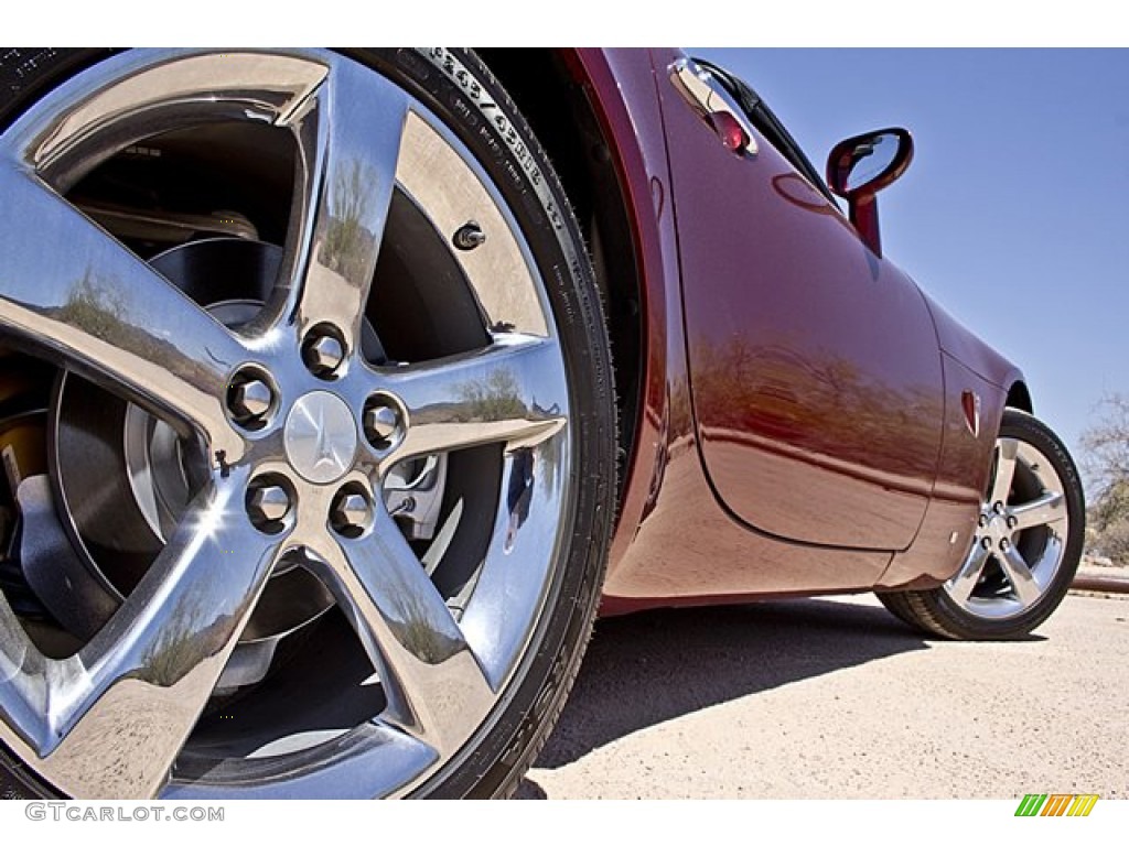 2009 Solstice Coupe - Wicked Ruby Red / Ebony photo #8