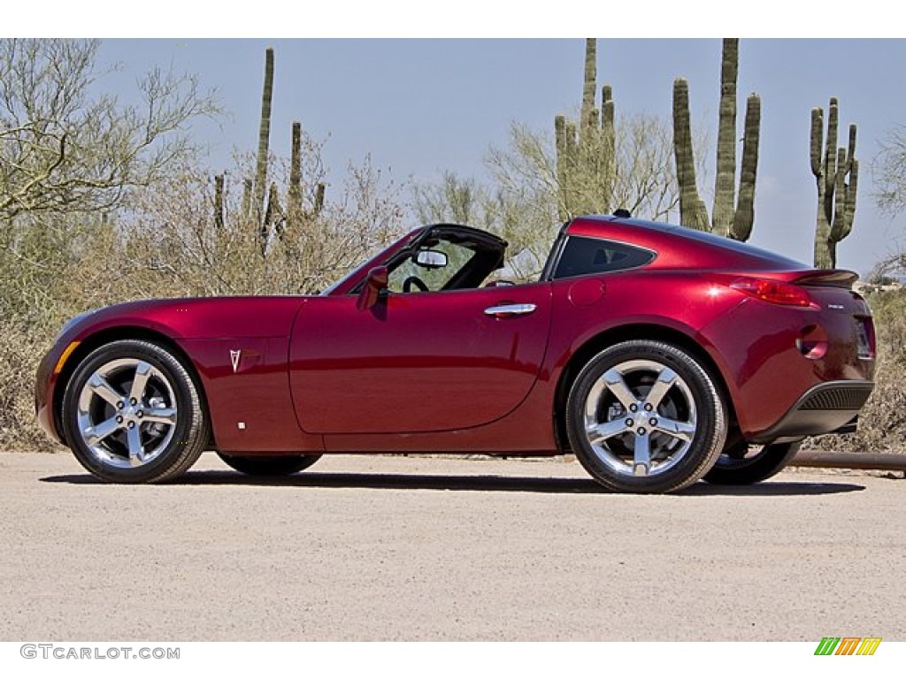 2009 Solstice Coupe - Wicked Ruby Red / Ebony photo #12