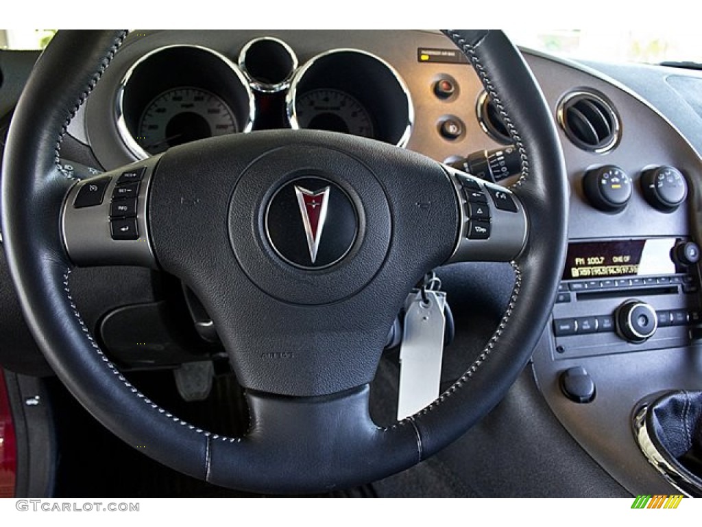 2009 Solstice Coupe - Wicked Ruby Red / Ebony photo #16