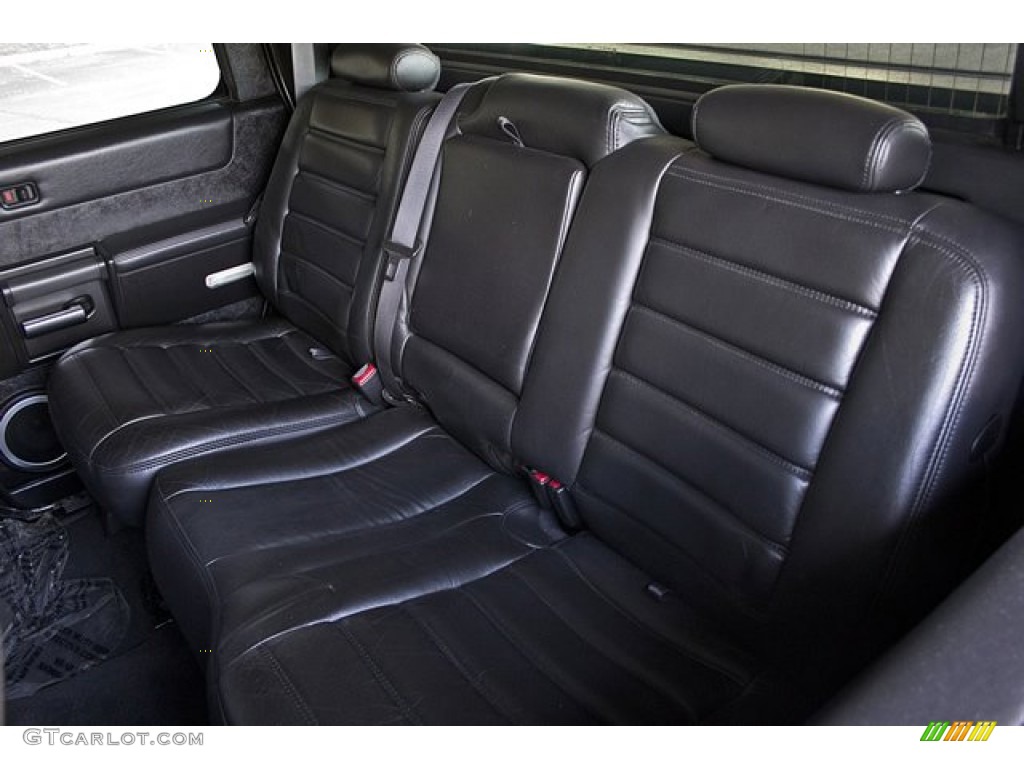 2005 Hummer H2 SUT Rear Seat Photo #67655593