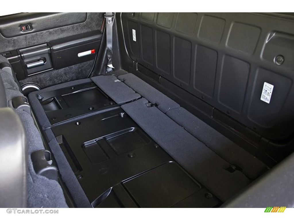 Ebony Black Interior 2005 Hummer H2 SUT Photo #67655611