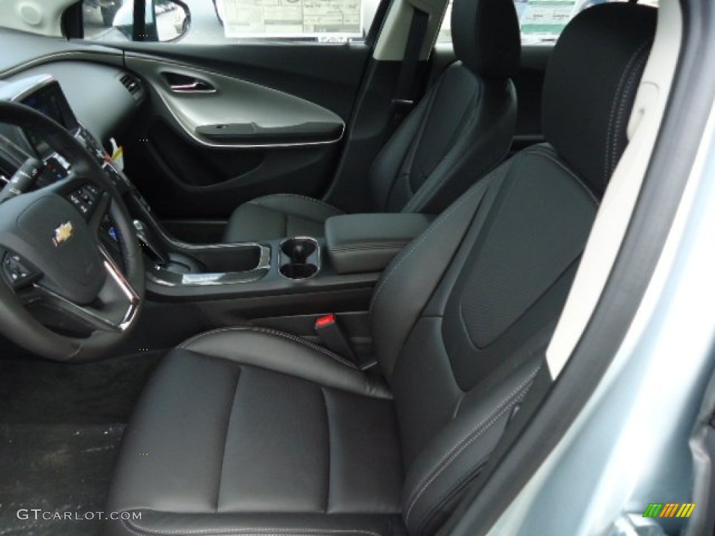 Jet Black/Dark Accents Interior 2012 Chevrolet Volt Hatchback Photo #67655713