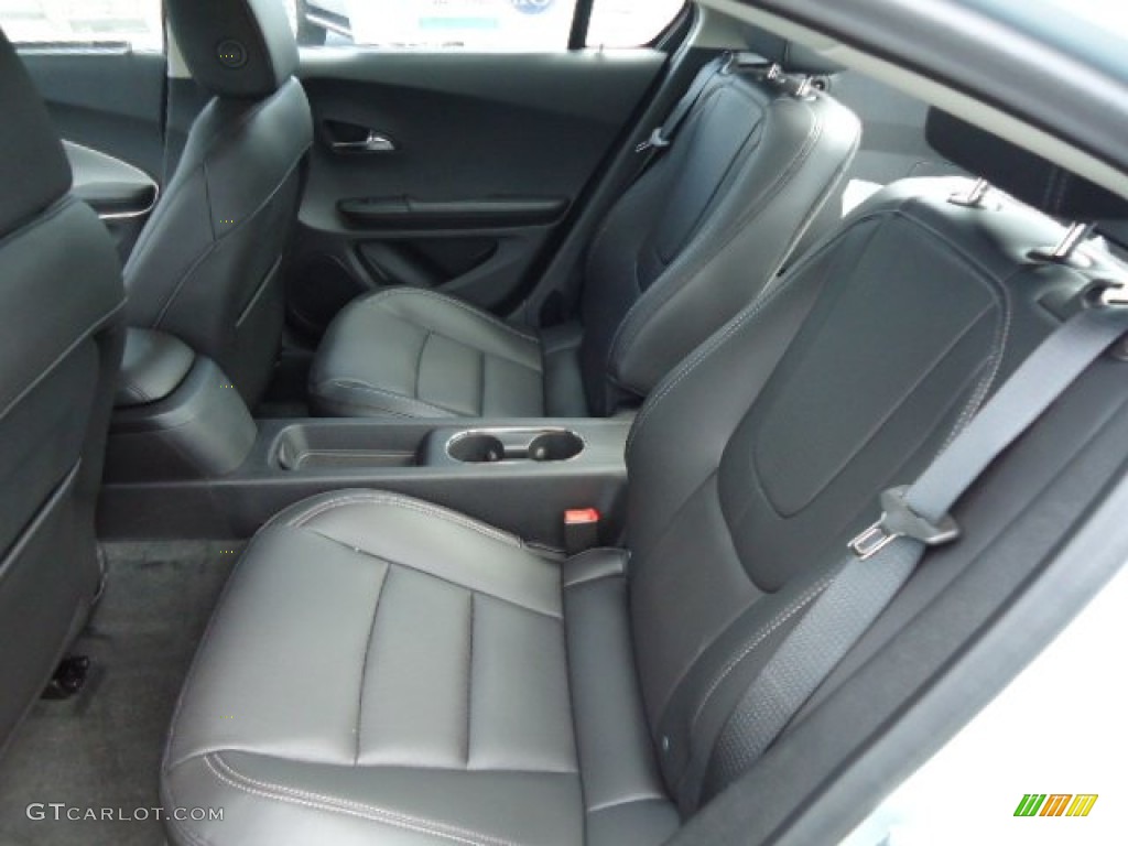 Jet Black/Dark Accents Interior 2012 Chevrolet Volt Hatchback Photo #67655722