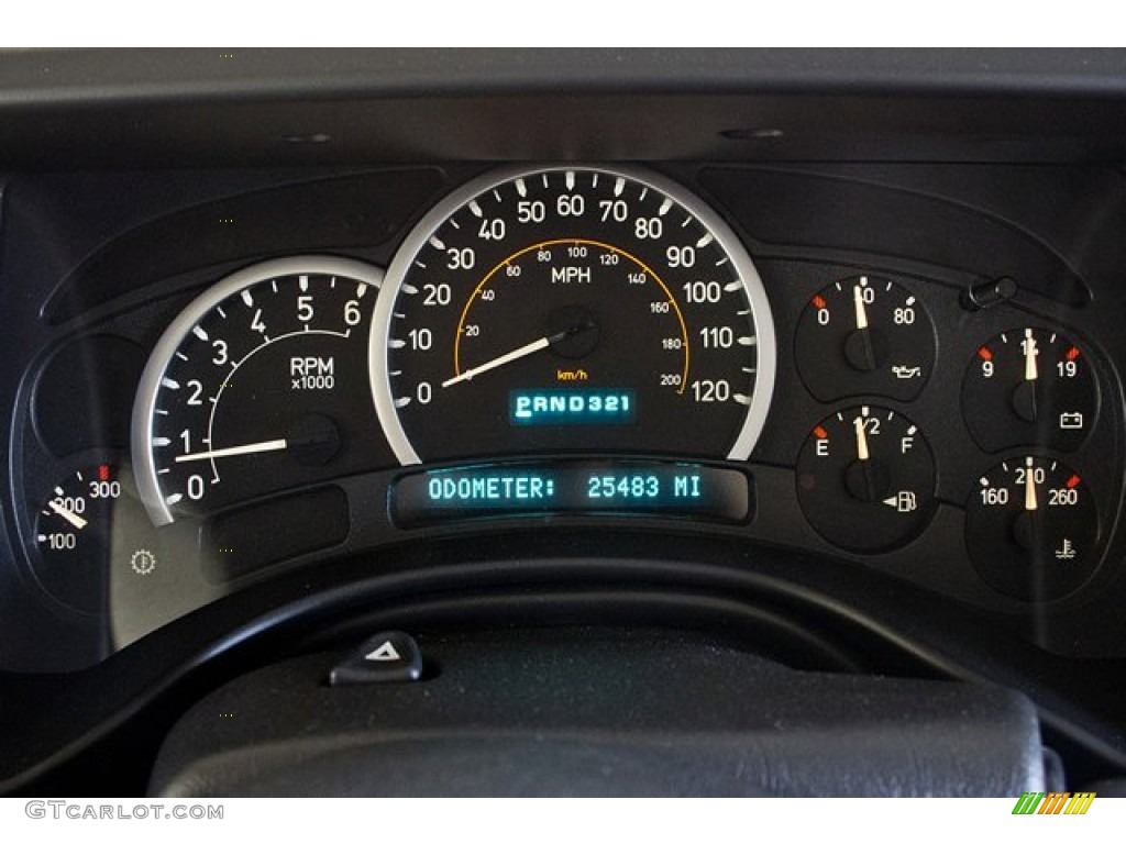 2005 Hummer H2 SUV Gauges Photo #67655791