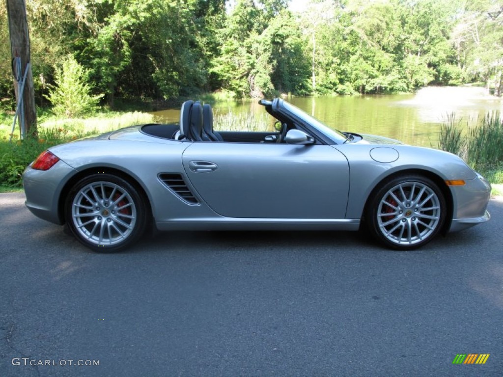 GT Silver Metallic 2008 Porsche Boxster RS 60 Spyder Exterior Photo #67657093