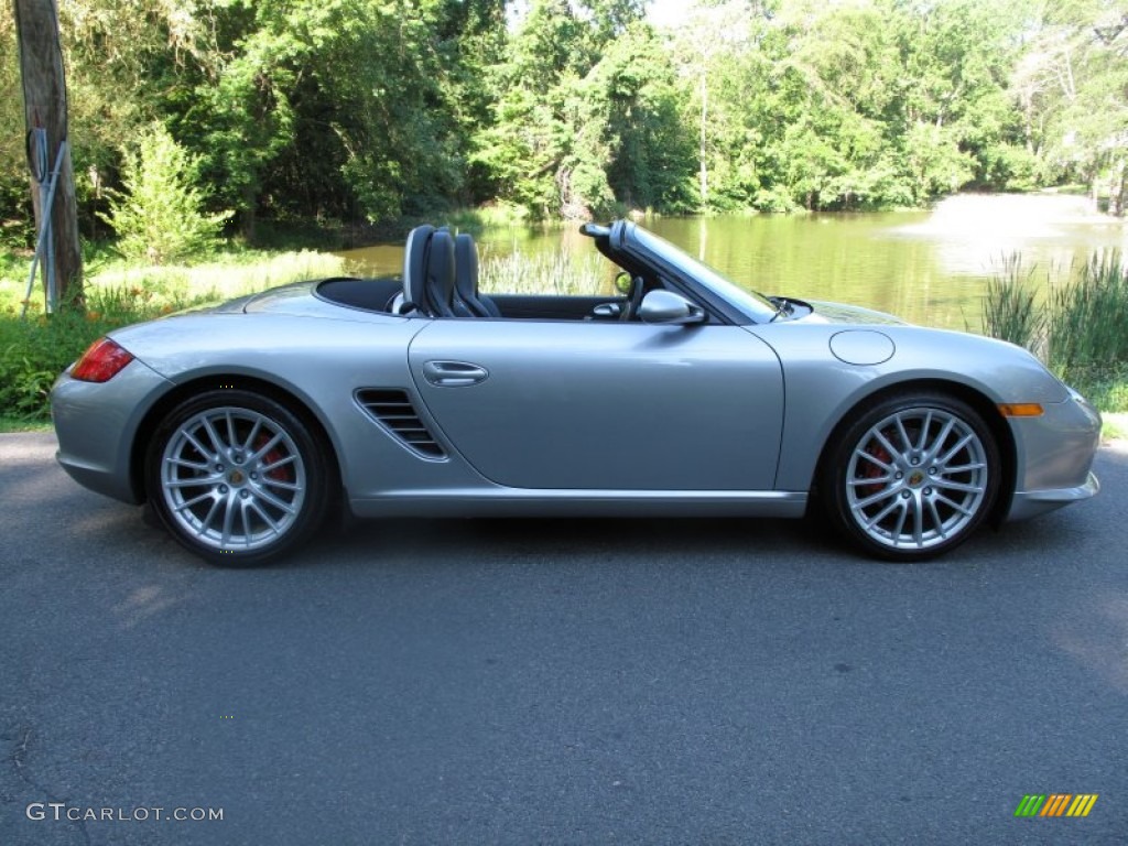 2008 Boxster RS 60 Spyder - GT Silver Metallic / Black photo #7