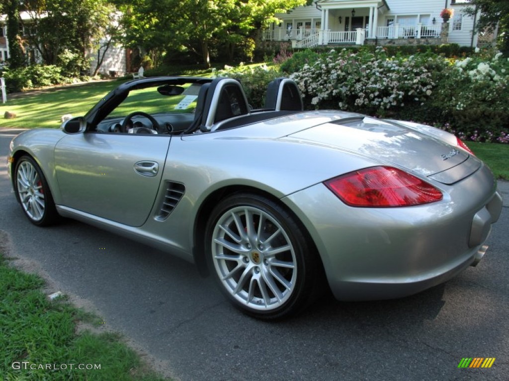 2008 Boxster RS 60 Spyder - GT Silver Metallic / Black photo #11