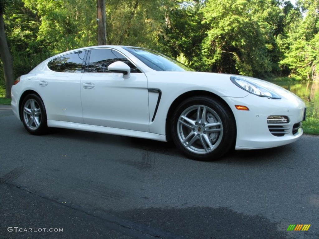 Carrara White 2010 Porsche Panamera 4S Exterior Photo #67657261