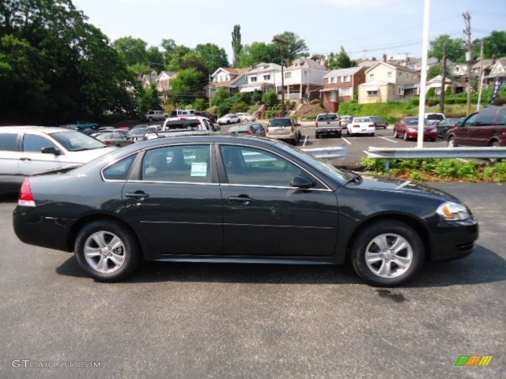 2012 Impala LS - Ashen Gray Metallic / Ebony photo #5