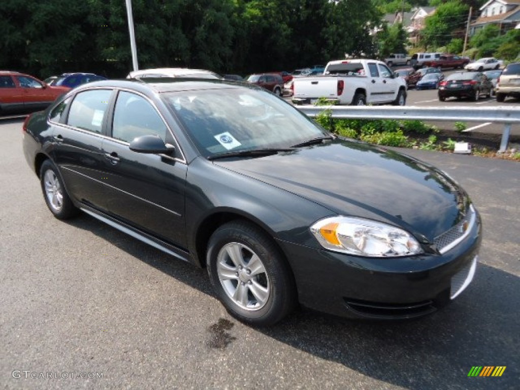 2012 Impala LS - Ashen Gray Metallic / Ebony photo #6