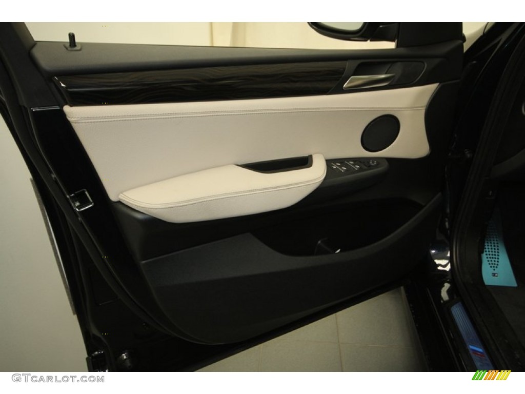 2013 X3 xDrive 35i - Carbon Black Metallic / Oyster photo #13
