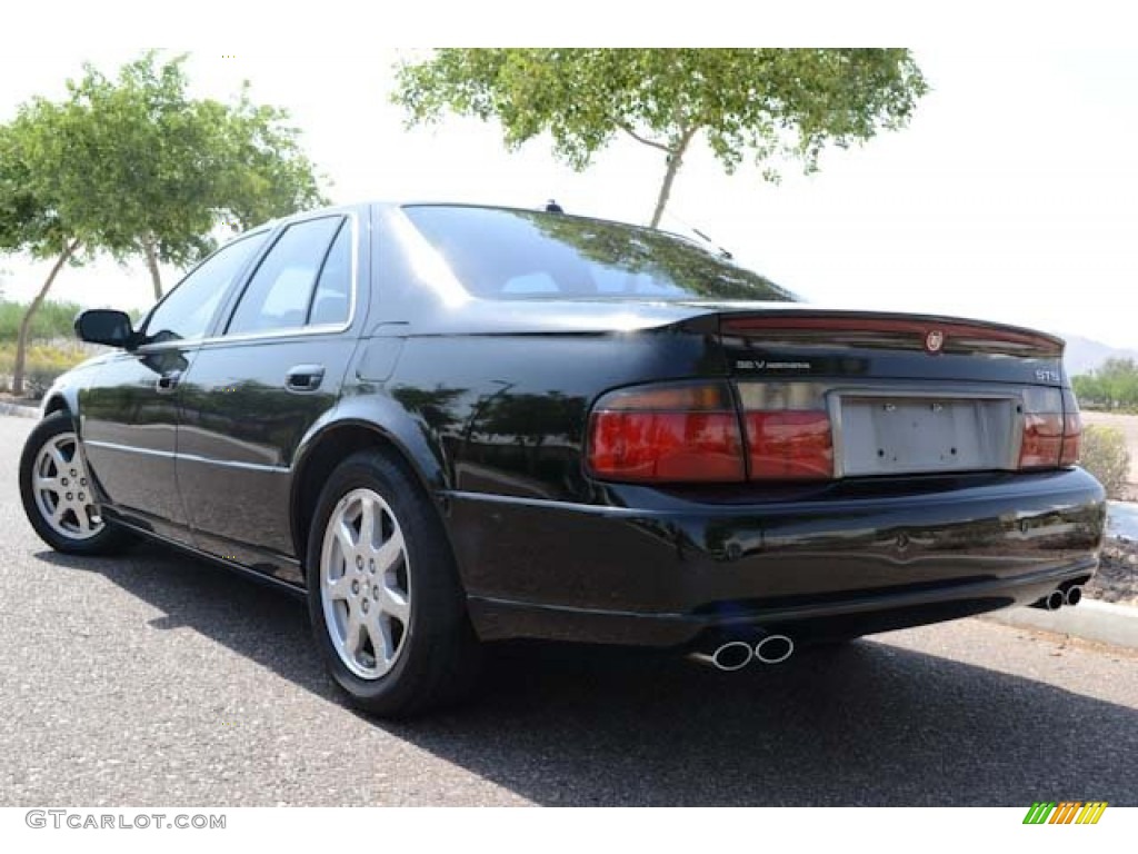 2003 Seville STS - Sable Black / Neutral Shale photo #2