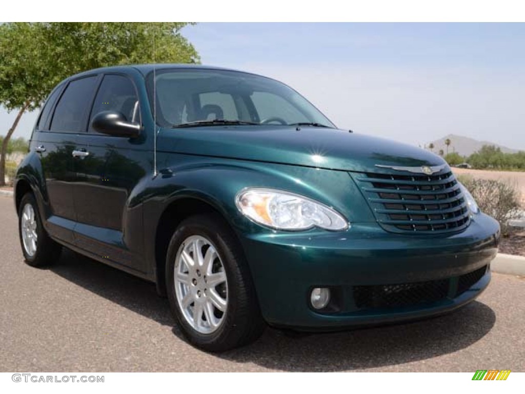 Melbourne Green Pearl 2009 Chrysler PT Cruiser Touring Exterior Photo #67658734