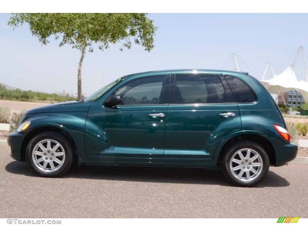 2009 PT Cruiser Touring - Melbourne Green Pearl / Pastel Slate Gray photo #14