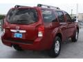 2011 Red Brick Nissan Pathfinder S  photo #8