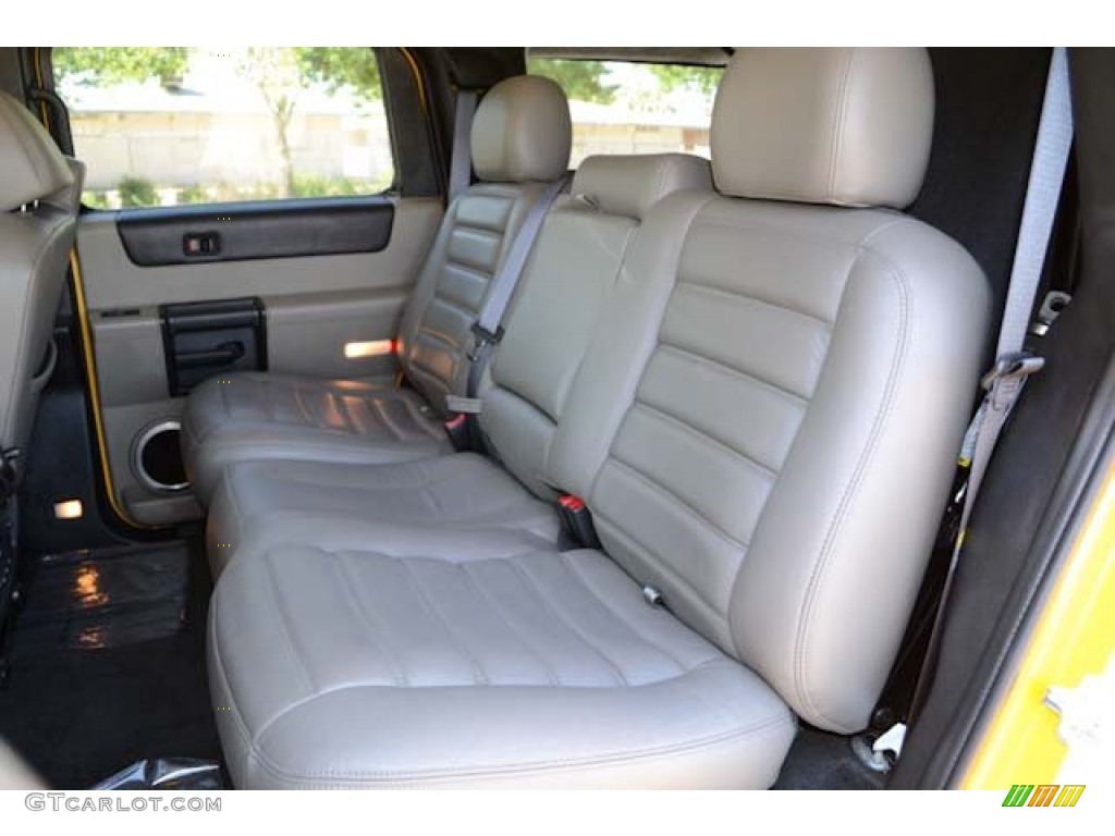 Wheat Interior 2005 Hummer H2 SUV Photo #67659943