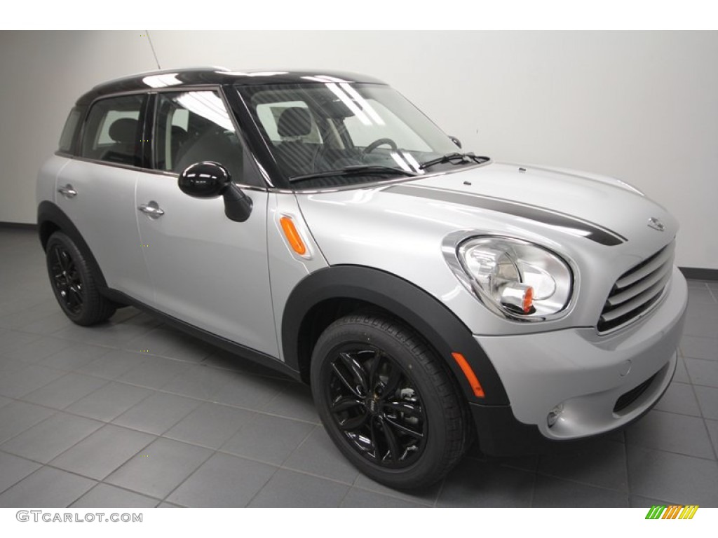 Crystal Silver Metallic 2012 Mini Cooper Countryman Exterior Photo #67659973