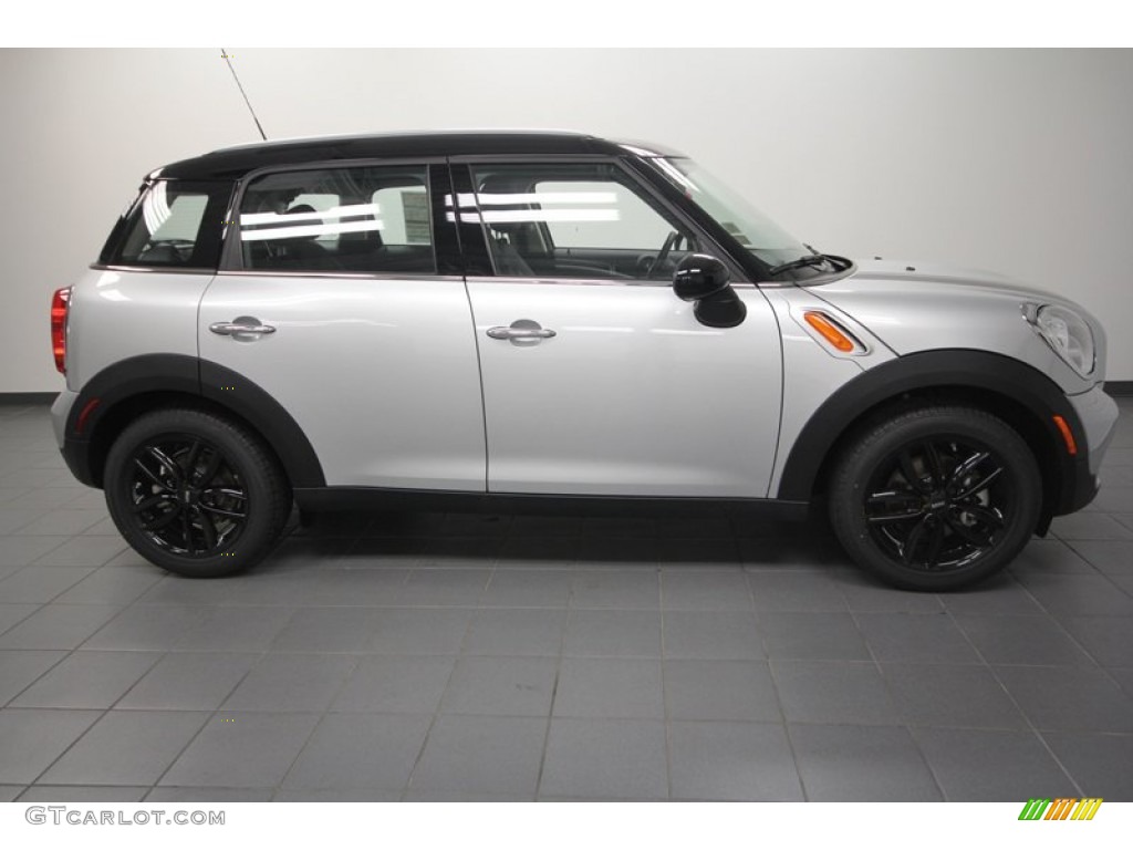 Crystal Silver Metallic 2012 Mini Cooper Countryman Exterior Photo #67659981