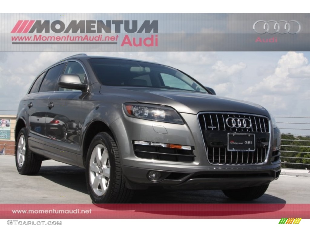2010 Q7 3.6 Premium quattro - Daytona Gray Pearl Effect / Limestone Gray photo #1