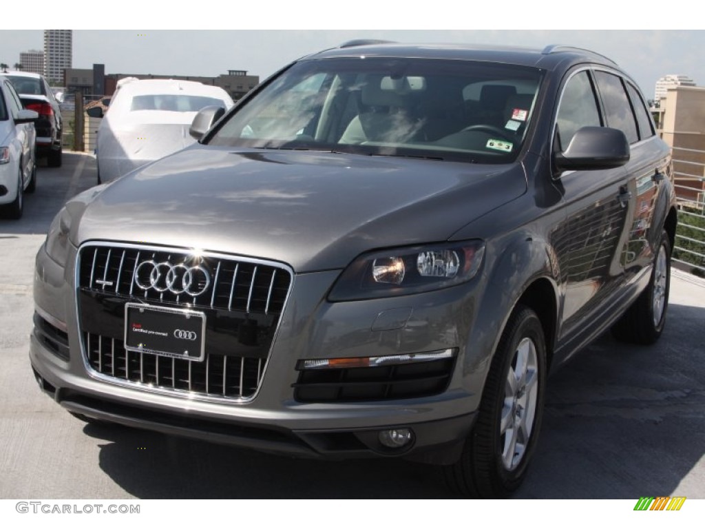 2010 Q7 3.6 Premium quattro - Daytona Gray Pearl Effect / Limestone Gray photo #3