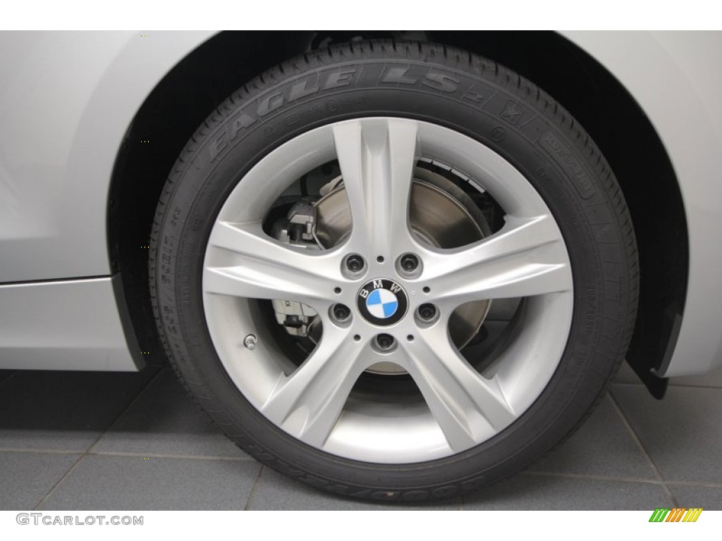 2012 1 Series 128i Coupe - Titanium Silver Metallic / Black photo #7
