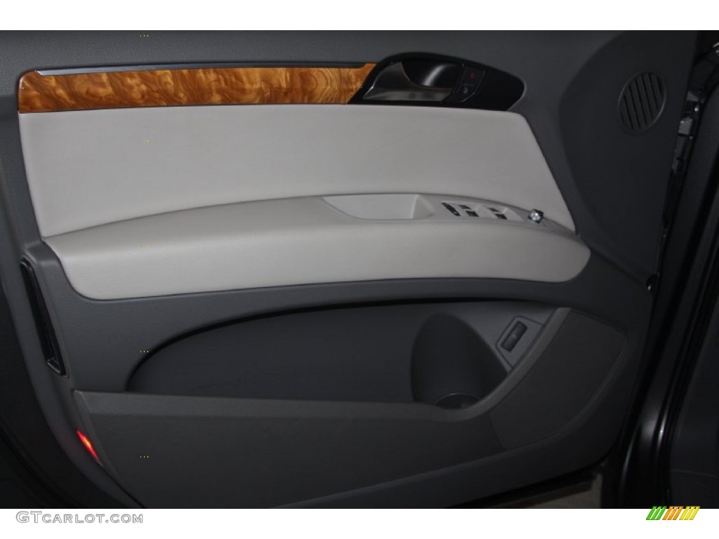 2010 Q7 3.6 Premium quattro - Daytona Gray Pearl Effect / Limestone Gray photo #12