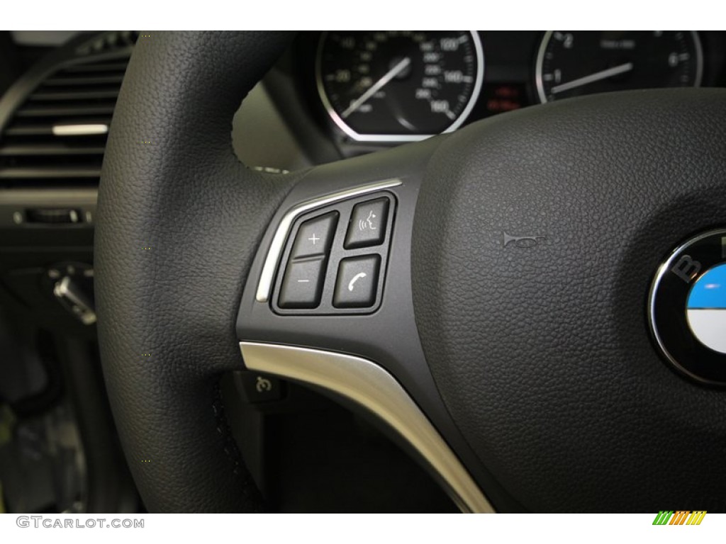 2012 1 Series 128i Coupe - Titanium Silver Metallic / Black photo #23