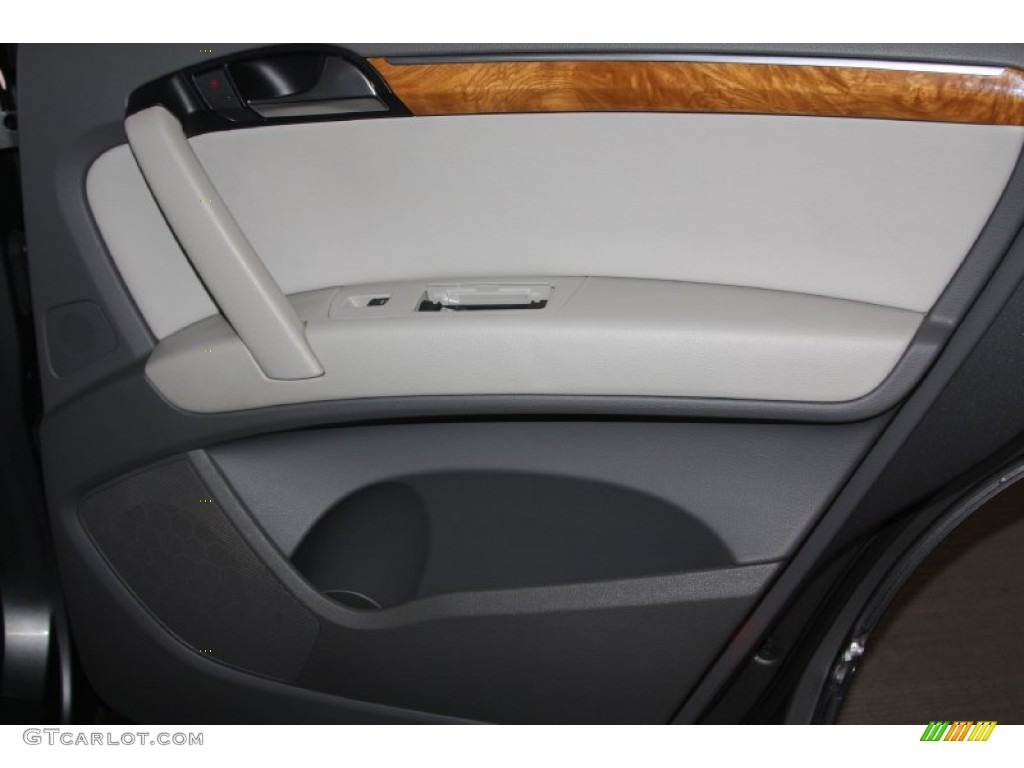 2010 Q7 3.6 Premium quattro - Daytona Gray Pearl Effect / Limestone Gray photo #42