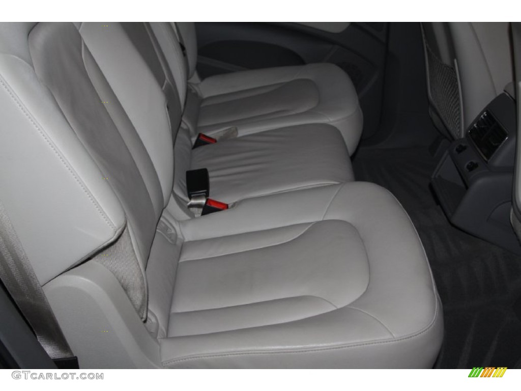 2010 Q7 3.6 Premium quattro - Daytona Gray Pearl Effect / Limestone Gray photo #43