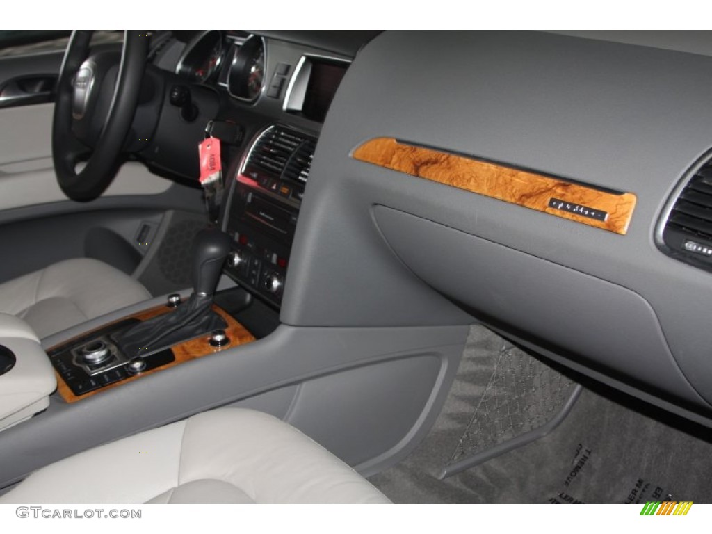 2010 Q7 3.6 Premium quattro - Daytona Gray Pearl Effect / Limestone Gray photo #46