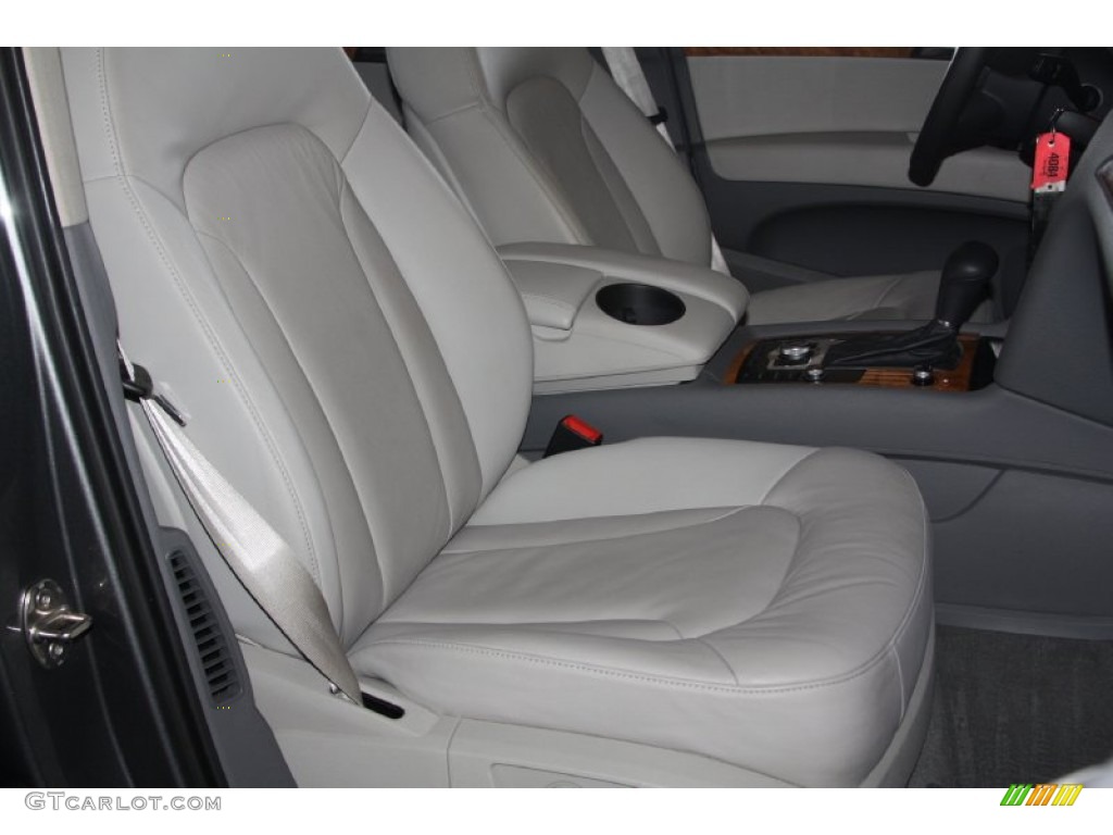 2010 Q7 3.6 Premium quattro - Daytona Gray Pearl Effect / Limestone Gray photo #47