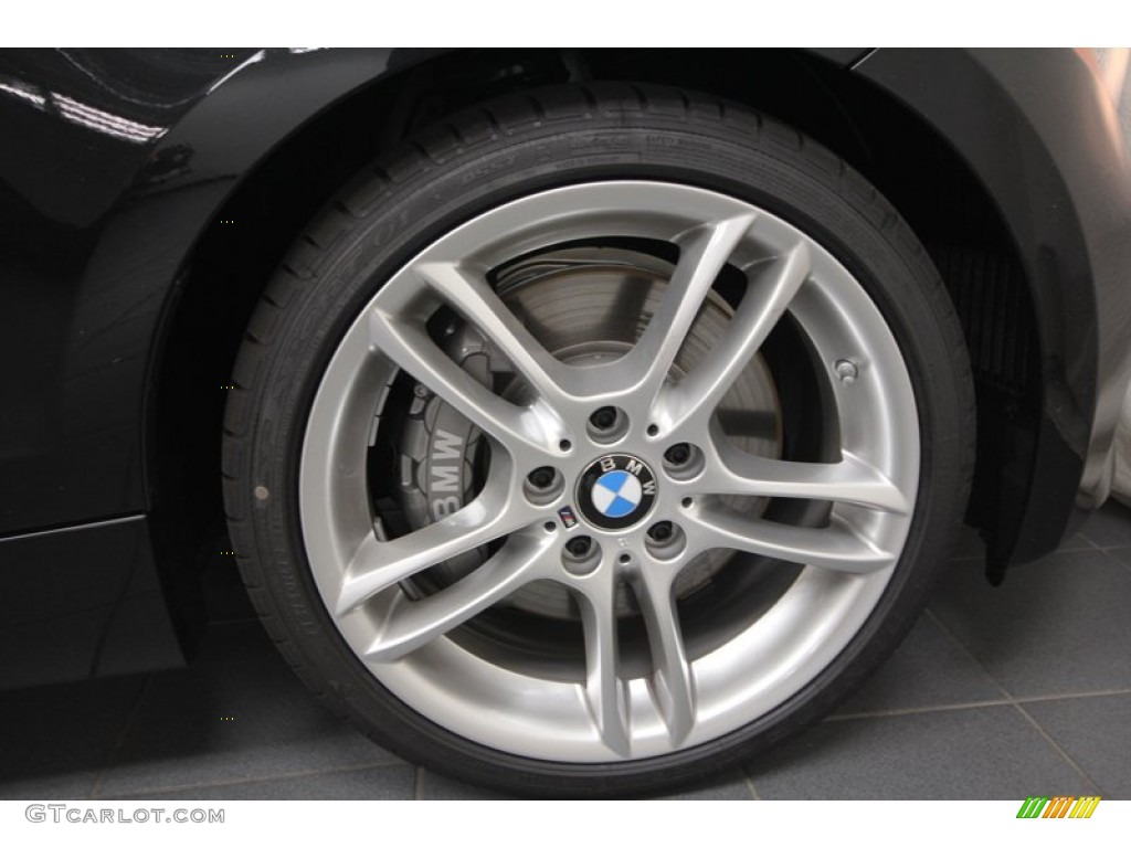 2012 1 Series 135i Convertible - Black Sapphire Metallic / Black photo #8