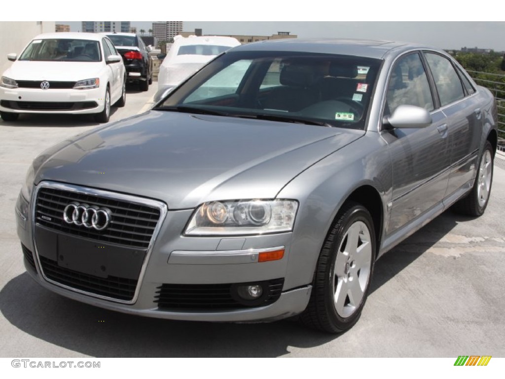 Quartz Grey Metallic 2006 Audi A8 4.2 quattro Exterior Photo #67660798